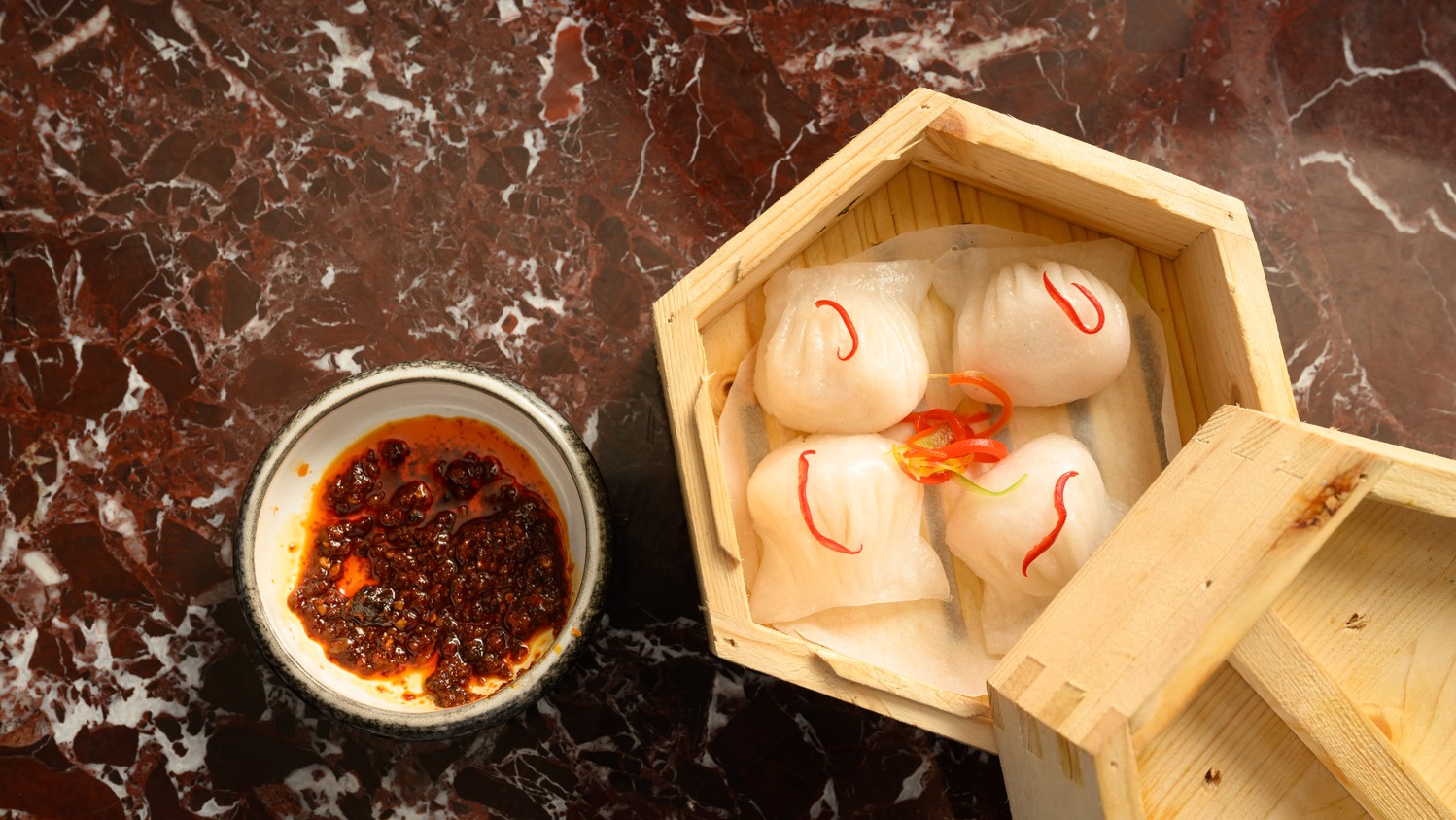 Prawn dumpling - TORA Malta